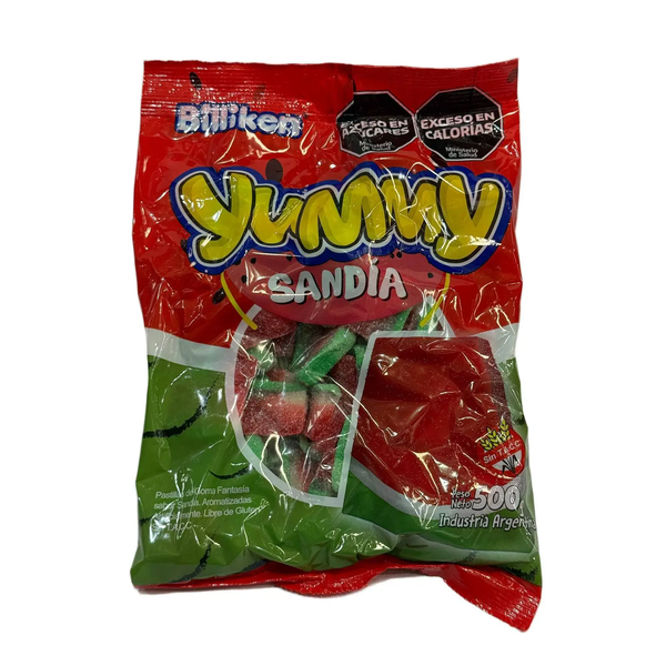 GOMITAS YUMMY SANDIA 500G *6
