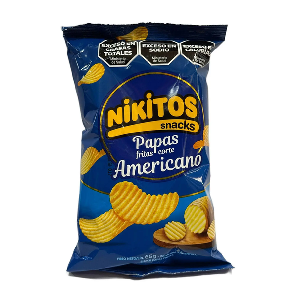 PAPAS NIKITO CHICA C/AMERICANO X65G*30