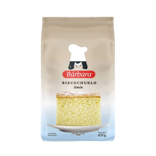 BIZCOCHUELO BARBARA S/LIMON 450G*10