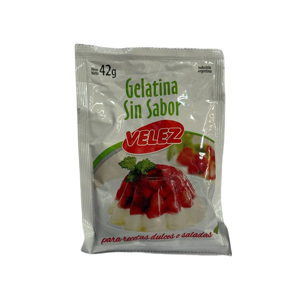 VELEZ GELATINA S/ SABOR 42G *8 SOBRES