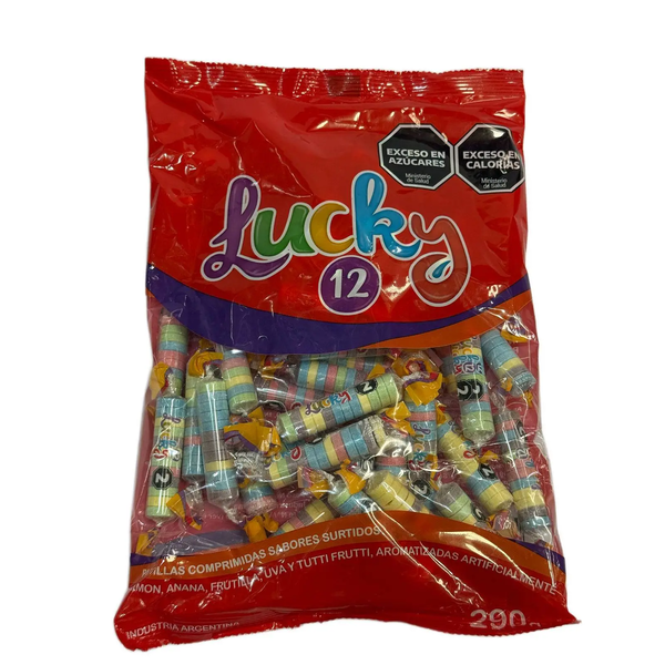 PASTILLITAS LUCKY 12 290GS*18