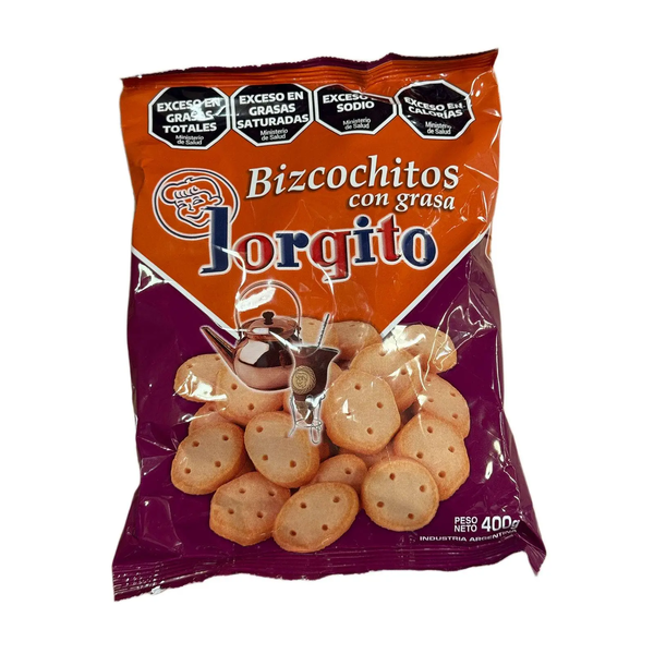 BIZCOCHO JORGITO DE GRASA  400G *12