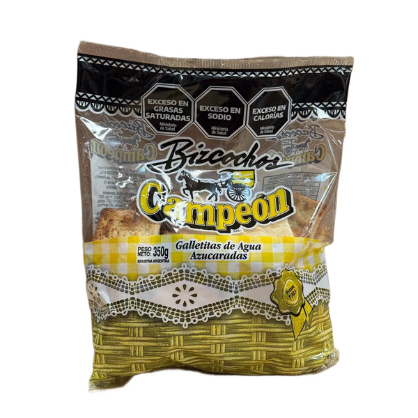 GALLET DE AGUA AZUC CAMPEON 350g *15