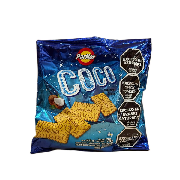 GALLETITAS COCO PAR NOR 170G *30