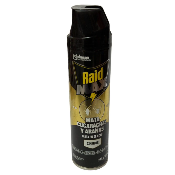 INSECT RAID MAX CUCA/ARA S/OLOR 360CC *12