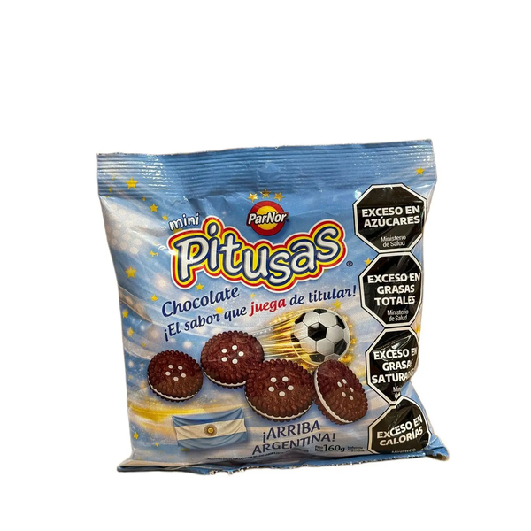 GALLETITAS PITUSAS MINI CHOCO 160G *30