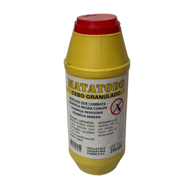 MATATODO HORMIGUICIDA GRANULADO 250GRS*10