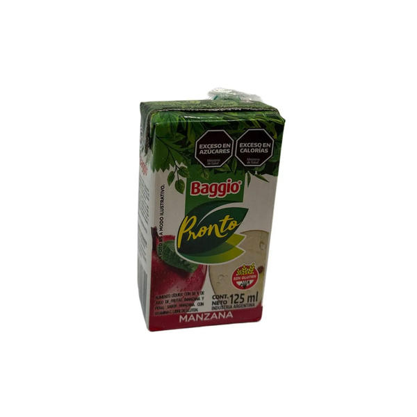 JUGO BAGGIO MINI MZA X125ML*18