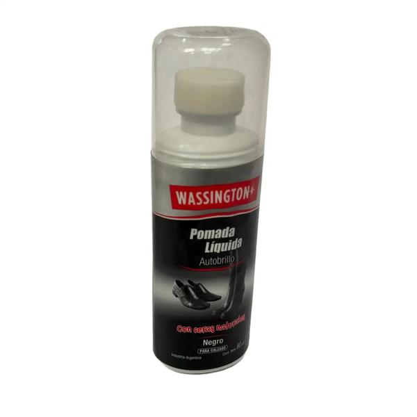 POMADA WASSING LIQ NEGRA *12