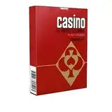 NAIPES CASINO  POKER CELESTE/ROJO X12*144