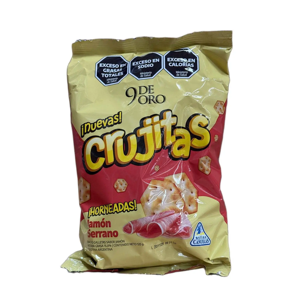 CRUJITAS JAMON SERRANO 120G *16