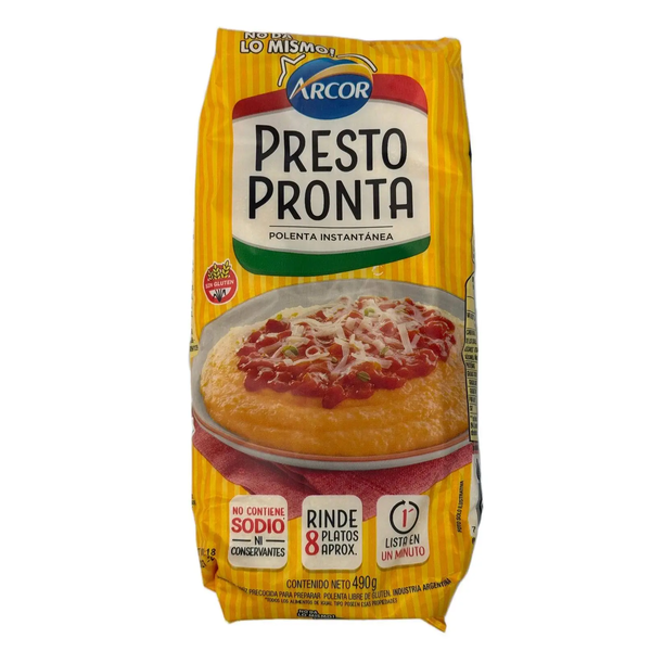 HARINA DE MAIZ  PRESTO PRONTA 490G *30