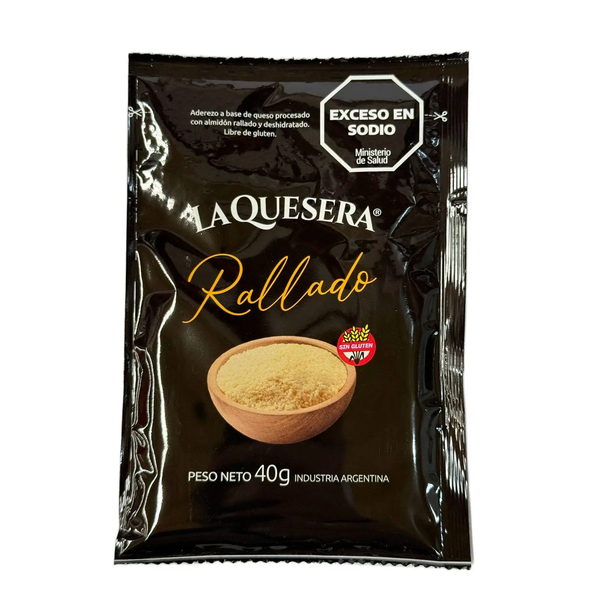 QUESO RALLADO QUESERA X40G X20U DISPLAY*120 