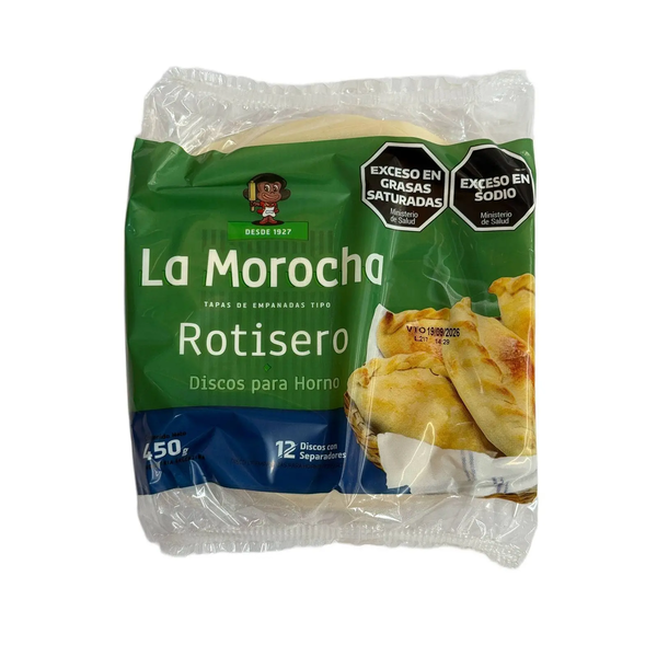 LA MOROCHA TAPA EMP.ROTISERO HORNO X12U*16