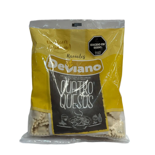 DEVIANO RAVIOLES CUATRO QUESOS x900grs
