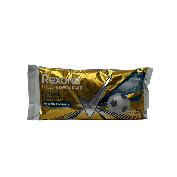 JABON REXONA X3 FUTBOL FAN X120G *24