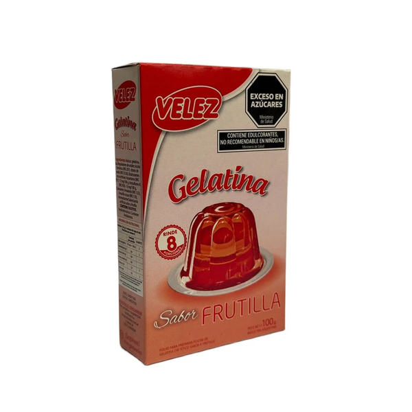 VELEZ GELATINA FRUTILA 100G *6