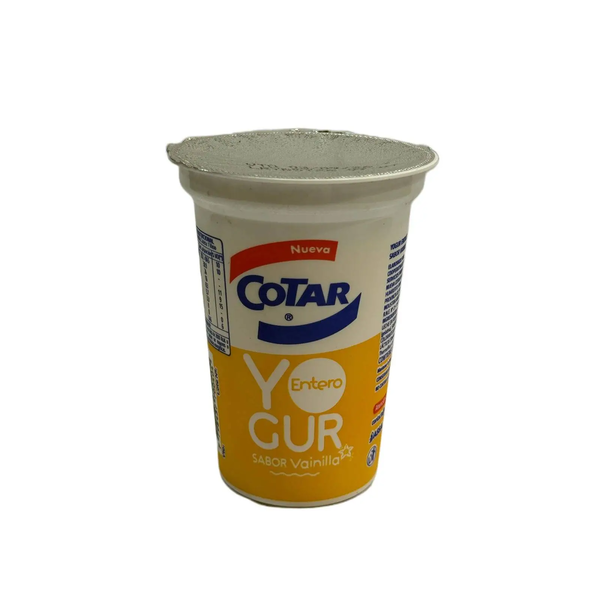 COTAR YOGUR VAINILLA ENT X190GRS
