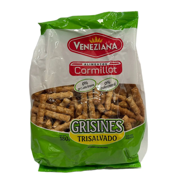 VENEZIANA GRISINES TRISALVADO 180G *15