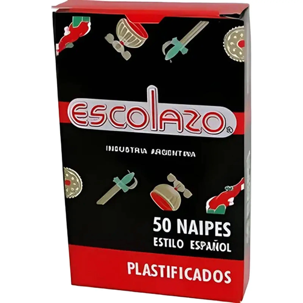 NAIPES ESCOLAZO X50 (12U) *144 CADA UNID