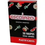 NAIPES ESCOLAZO X50 (12U) *144 CADA UNID