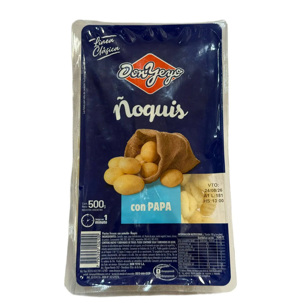 DON YEYO ÑOQUIS X500GRS