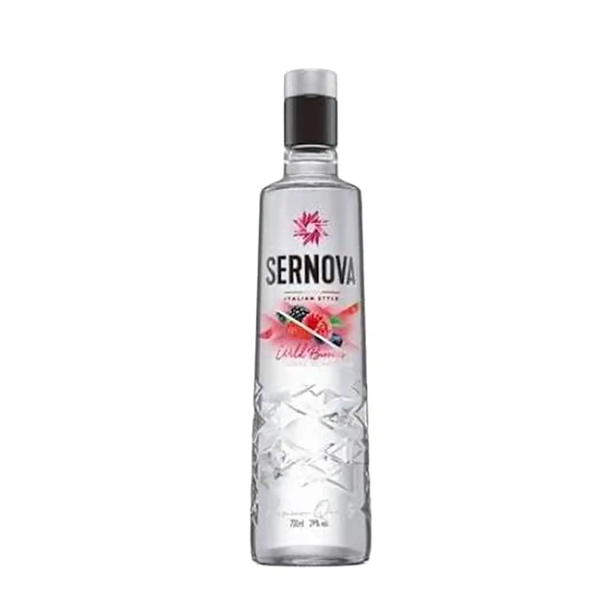 VODKA SERNOVA WILD BERRIES 700ML C/U*6