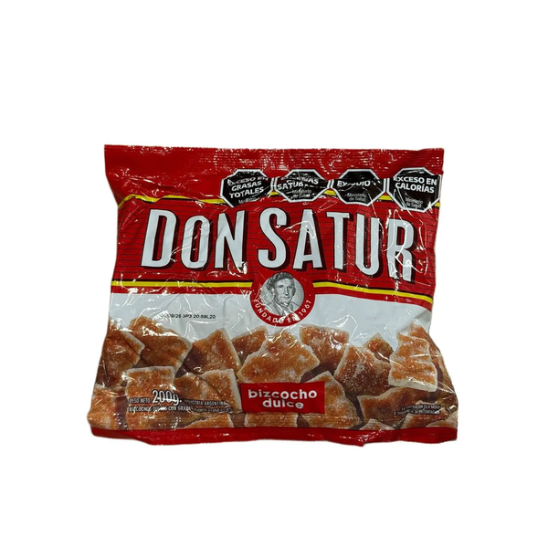 BIZCOCHOS DON SATUR DULCES 200G *30