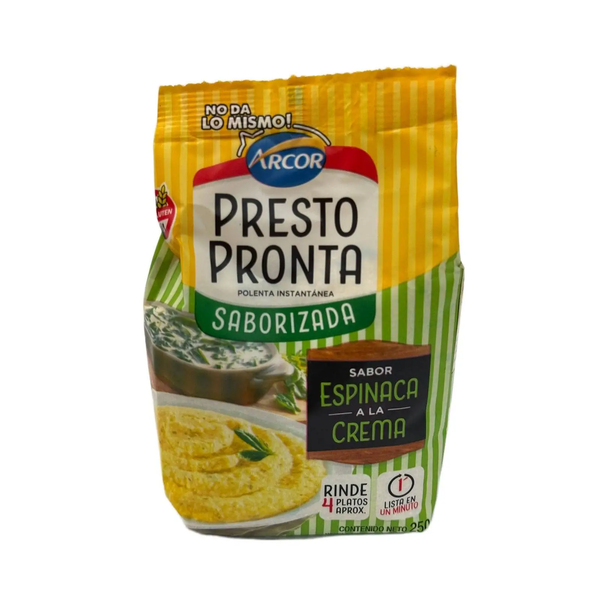 HARINA DE MAIZ PRESTO PRONTA ESPIN Y CREMA 250GRS*42