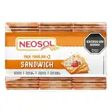 GALLETITAS SANDWICH NEOSOL X3*15