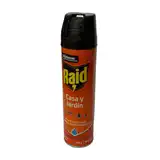 INSECTICIDA RAID CASA/JARDIN AER 360CC  *12
