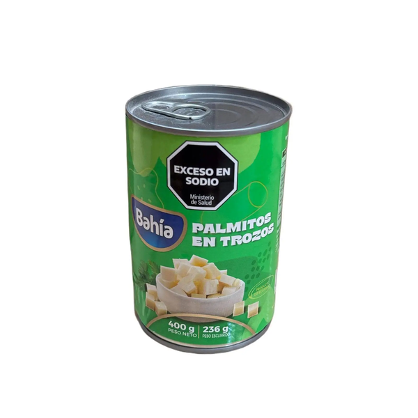 BAHIA PALMITO EN TROZOS 400G *24