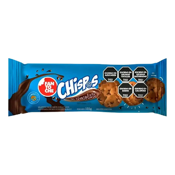 GALLETITA DULCE FANTOCHE CHIPAS 155G *18