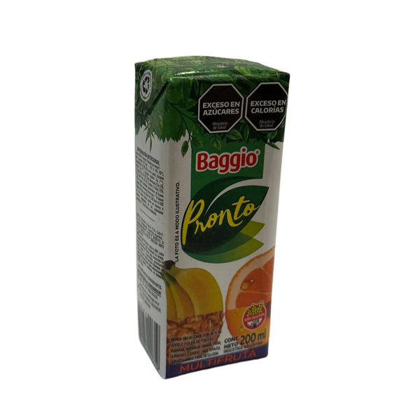 JUGO BAGGIO MULTIFRUTA 200CC *18