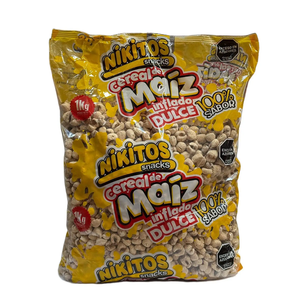 NIKITOS TUTUCAS MAIZ INFLADO DULCE X 1K*6