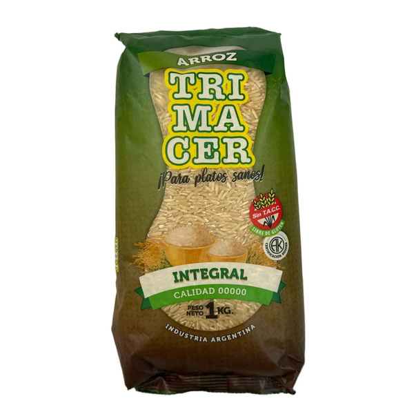 ARROZ TRIMACER INTEGRAL 1KG *10