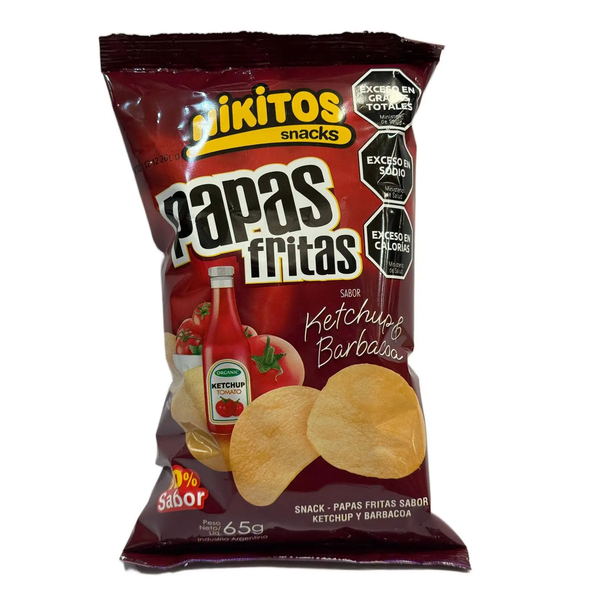 NIKITO PAPA KETCHUP & BARBACOA- 65GRS *30