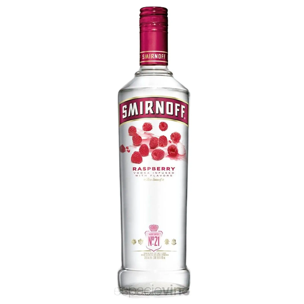 VODKA SMIRNOFF RASPBERRY 700ML *6