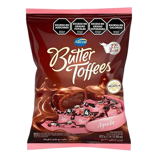 CARAMELO BUTTER TOFFEE AGUILA*822GRS*6