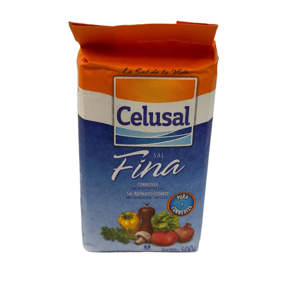 SAL FINA CELUSAL PAQUETE 500G *30