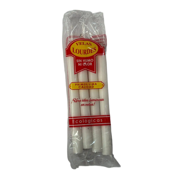 VELAS ECOLOG LOURDES BCAS 4X160G *24