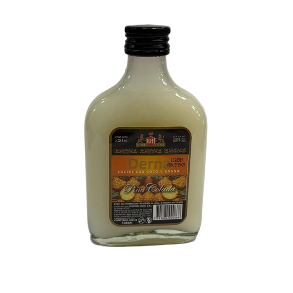 PETACA DERNA PIÑA COLADA 200ML  *12