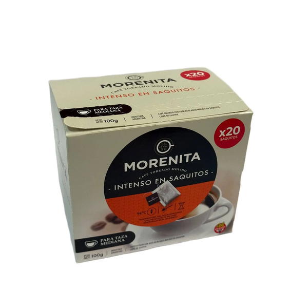 CAFE LA MORENITA 20 SAQUITOS X 5G *10