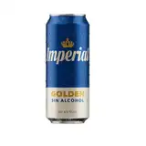 CERVEZA IMPERIAL GOLDEN S/ALCOHOL 473ML X6 
