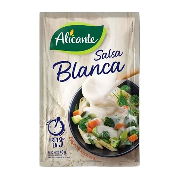 SALSA BLANCA ALICANTE X40 GRS *12