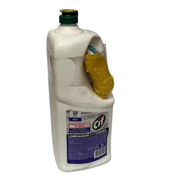 CIF LIMPIADOR EN CREMA X2L + ESPONJA SIN CARGO