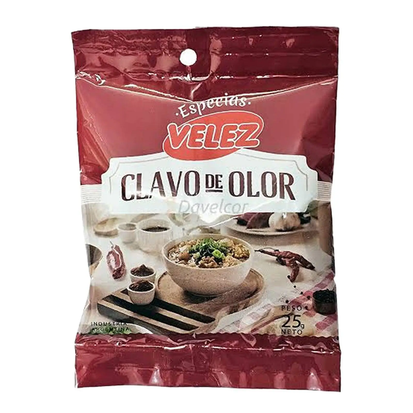 VELEZ ESPECIAS CLAVO DE OLOR 25G *10
