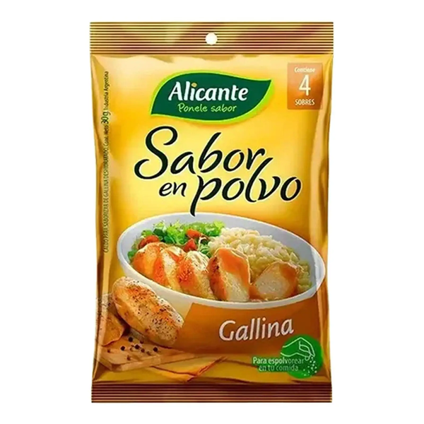 SABORIZANTE ALICANTE GALLINA X 12U *10