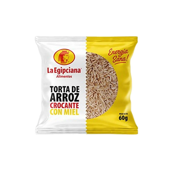 TORTA DE ARROZ REDONDA LA EGIPCIANA X60G C/U*6