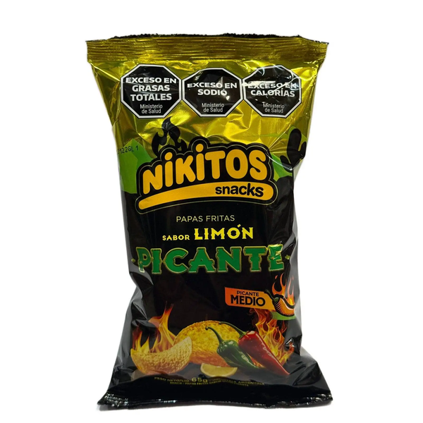 NIKITO PAPA PICANTE CON /SIN LIMON  X65G *30